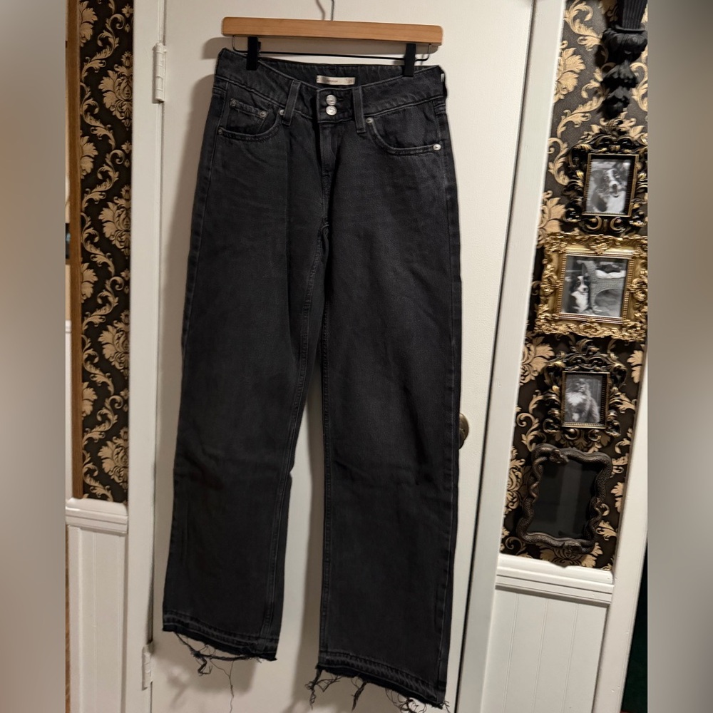 Levi's Women's Baggy Jeans in Black